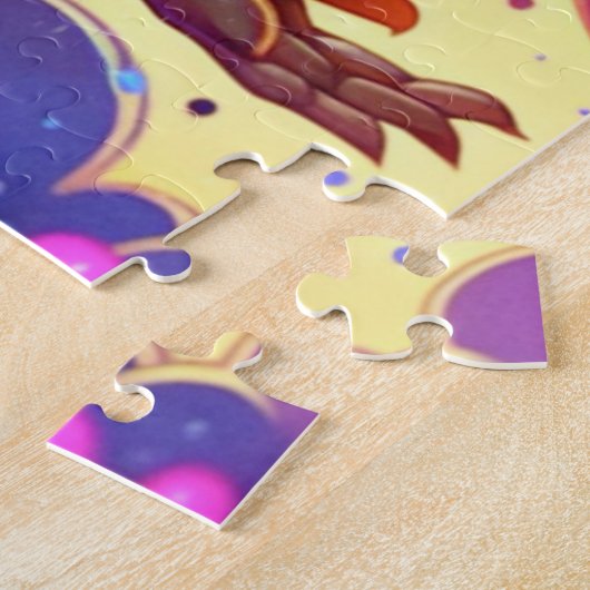 Astrologisch horoscoopteken Weegschaal Zodiac Legpuzzel (Zijkant)