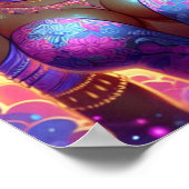 Astrologisch horoscoopteken Weegschaal Zodiac Poster (Hoek)