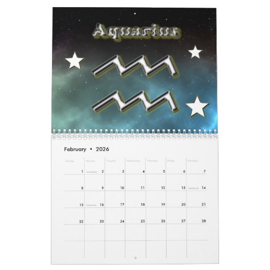 Astrologisch Kalender (Feb 2026)