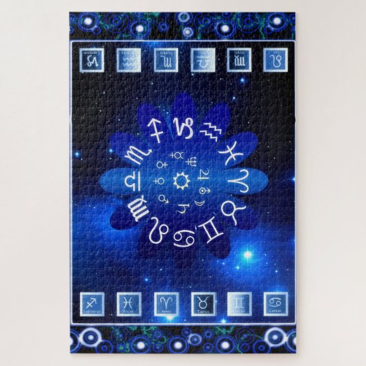Astrologisch Legpuzzel (Verticaal)