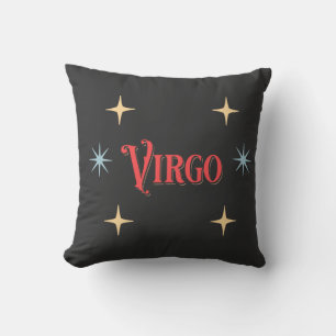 Astrologisch logo voor virgo kussen