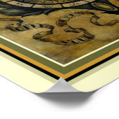 Astrologisch Poster 11 x 14 (Hoek)