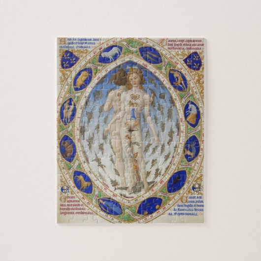  astrologisch puzzelspel legpuzzel (Verticaal)