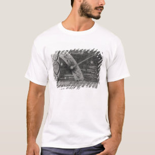 Astrologisch schema van de komeet t-shirt