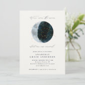 Astrologisch script waterverf Moonster hemelse (Staand voorkant)