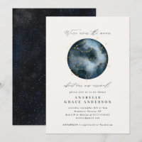Astrologisch script waterverf Moonster hemelse