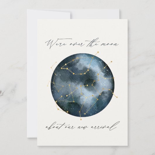 Astrologisch script waterverf Moonster hemelse (Voorkant)