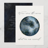Astrologisch script waterverf Moonster hemelse (Voorkant / Achterkant)