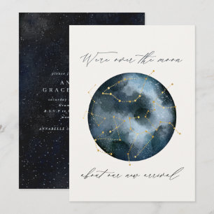 Astrologisch script waterverf Moonster hemelse