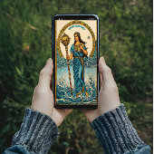 astrologisch signaal voor Aquarius Poster