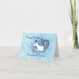 Astrologisch sterrenbeeld Steenbok Geit Verjaardag Kaart