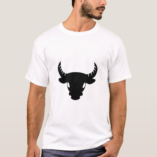 Astrologisch symbool Taurus T-shirt (Voorkant)