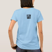 astrologisch symbool voor de onderdrukte Scorpio T-shirt (Achterkant)