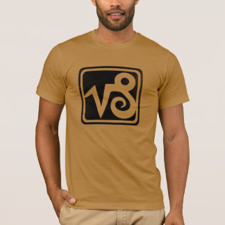 astrologisch symbool voor geknepen capricorn t-shirt