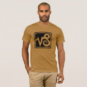 astrologisch symbool voor geknepen capricorn t-shirt (Voorkant volledig)