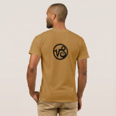 astrologisch symbool voor geknepen capricorn t-shirt (Achterkant volledig)