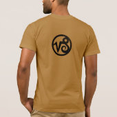 astrologisch symbool voor geknepen capricorn t-shirt (Achterkant)