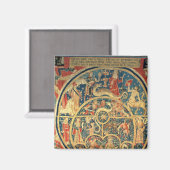 Astrologisch tapijt magneet (Voorkant / Achterkant)