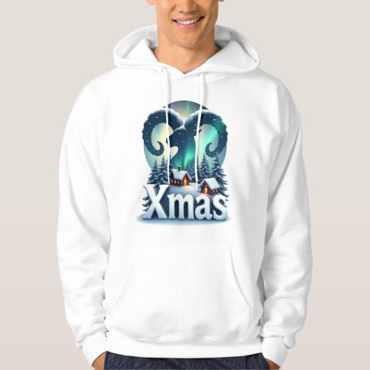 Astrologisch teken Ram| kerstviering Hoodie (Voorkant)