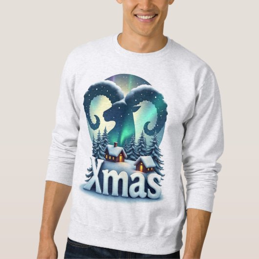 Astrologisch teken Ram| kerstviering Trui (Voorkant)