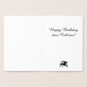 Astrologisch teken Steenbok Folie Decor Aangepaste Folie Kaarten (Binnen)