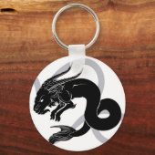 Astrologisch teken van capricorn zodiabeticus sleutelhanger (Voorkant)
