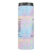 Astrologisch teken van de beha: 23-okt. 22 septemb thermosbeker (Achterkant)