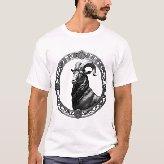 Astrologisch Twitter-shirt van Capricorn T-shirt (Voorkant)