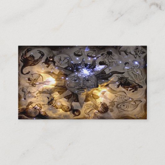 Astrologisch Visitekaartje (Voorkant)