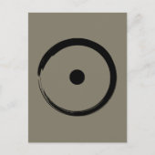 Astrologisch zonnebord - boeddhisme Zen Cirkel 1 Briefkaart (Voorkant)
