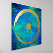 Astrologisch zonnebord - boeddhisme Zen Cirkel 1 Folie Afdrukken (Laagn)