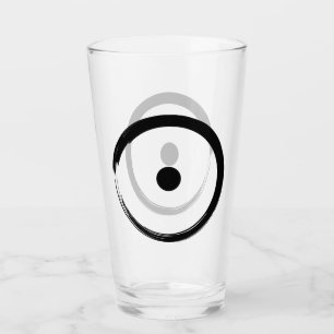 Astrologisch zonnebord - boeddhisme Zen Cirkel 1 Glas