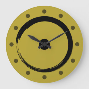 Astrologisch zonnebord - boeddhisme Zen Cirkel 1 Grote Klok