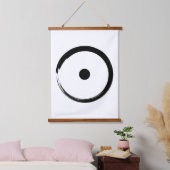 Astrologisch zonnebord - boeddhisme Zen Cirkel 1 Hangend Wandkleed (Slaapkamer)