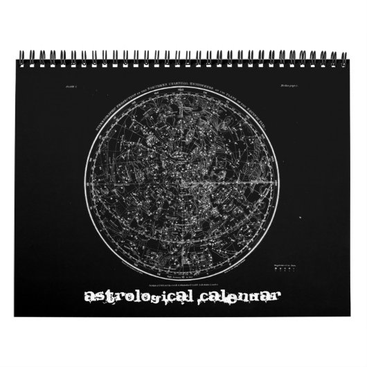 Astrologische agenda kalender (Hoes)