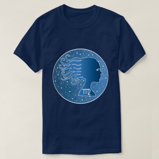 Astrologische betekenis: maagd t-shirt (Design voorkant)