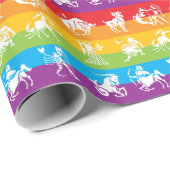 Astrologische Birthday-signalen Cadeaupapier (Rol Hoek)