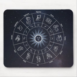 astrologische cirkel muismat