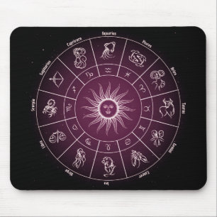astrologische cirkel muismat