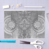 Astrologische illustratie  alchemie tissuepapier (Craft)