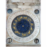 Astrologische klok, Piazza San Marco, Venetië Fotobeeldje Ornament<br><div class="desc">Astrologische klok,  Piazza San Marco,  Venetië</div>