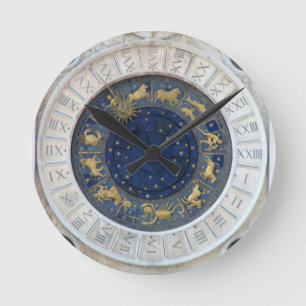 Astrologische klok, Piazza San Marco, Venetië Ronde Klok