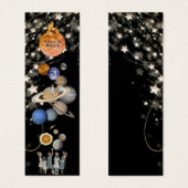 Astrologische Persoonlijke Naam Sterren Planeten  Mini Visitekaartjes (Voorkant /achterkant)