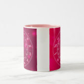 Astrologische Star-tekens Tweekleurige Koffiemok (Center)