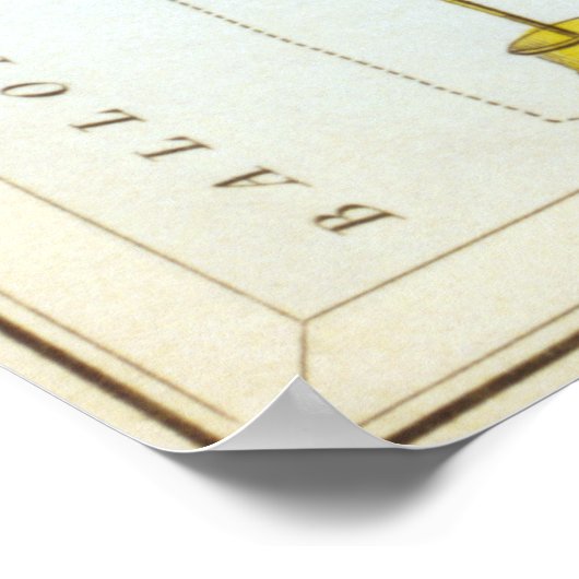 Astrologische tekening van Sagittarius Poster (Hoek)