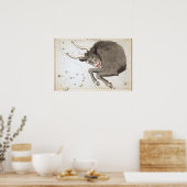 Astrologische tekening van Taurus Poster (Keuken)