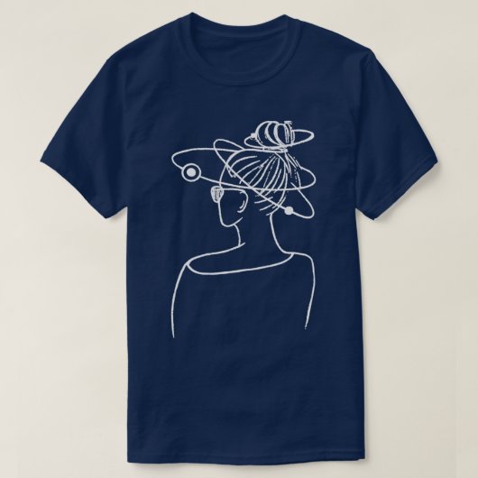 Astrologische vrouw t-shirt (Design voorkant)
