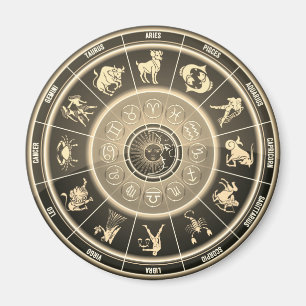astrologische wielmagneet magneet
