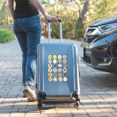 astrologische zodiale kaarten hematocriet collage sticker (Koffer Insitu)