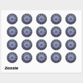 Astrologwielstickers Ronde Sticker (Vel)